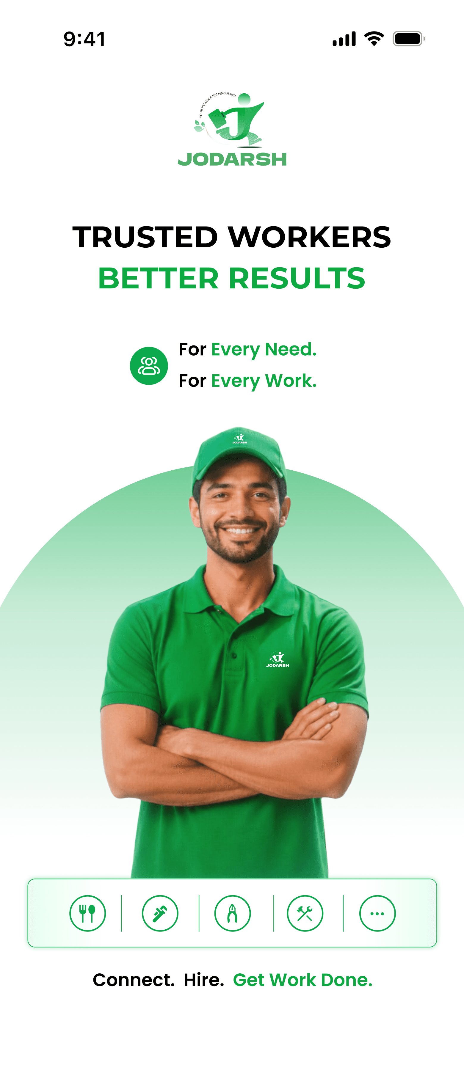Jodarsh trusted worker screen